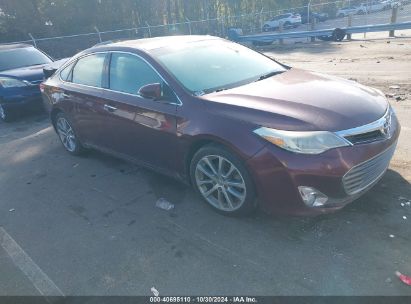 2014 TOYOTA AVALON XLE TOURING Maroon  Gasoline 4T1BK1EB3EU088072 photo #1