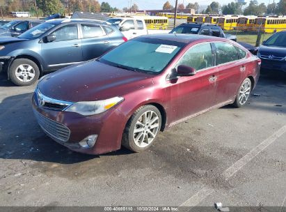 2014 TOYOTA AVALON XLE TOURING Maroon  Gasoline 4T1BK1EB3EU088072 photo #3