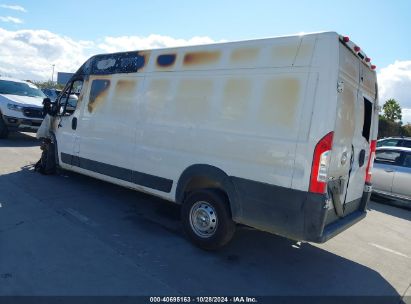 2023 RAM PROMASTER 3500 CARGO VAN HIGH ROOF 159 WB EXT White  Flexible Fuel 3C6MRVJG2PE581574 photo #4