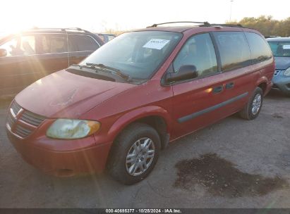 2006 DODGE GRAND CARAVAN SE Red  Gasoline 1D4GP24RX6B542690 photo #3