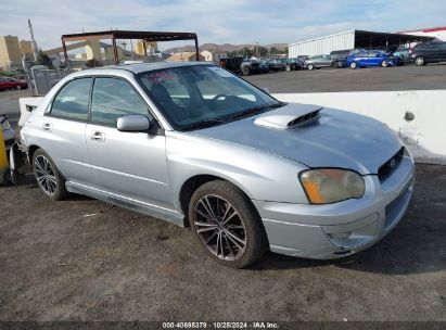 2004 SUBARU IMPREZA WRX Silver  Gasoline JF1GD29634G518600 photo #1