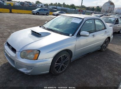 2004 SUBARU IMPREZA WRX Silver  Gasoline JF1GD29634G518600 photo #3