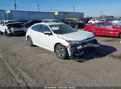 2017 HONDA CIVIC LX White  Gasoline SHHFK7H28HU216810 photo #1