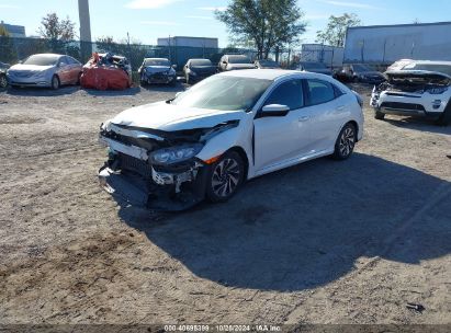 2017 HONDA CIVIC LX White  Gasoline SHHFK7H28HU216810 photo #3