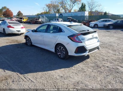 2017 HONDA CIVIC LX White  Gasoline SHHFK7H28HU216810 photo #4