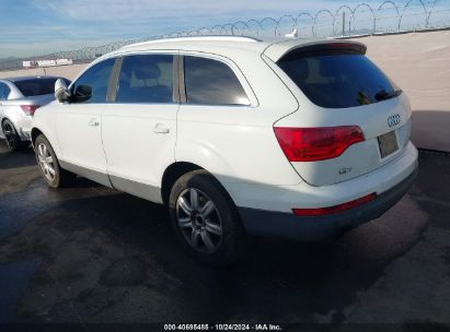 2008 AUDI Q7 3.6 PREMIUM White  Gasoline WA1BY74L98D031132 photo #4