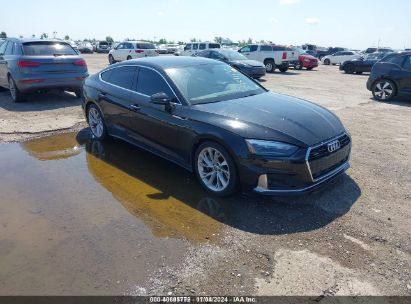 2020 AUDI A5 SPORTBACK PREMIUM 45 TFSI QUATTRO S TRONIC Black  Gasoline WAUANCF54LA005157 photo #1