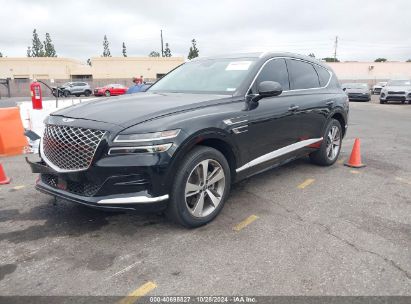 2021 GENESIS GV80 2.5T AWD Black  Gasoline KMUHBDSB6MU035012 photo #3