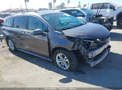 2023 TOYOTA SIENNA XLE Gray  hybrid engine 5TDJRKEC7PS168511 photo #1