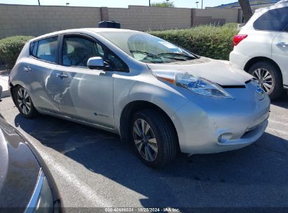 2016 NISSAN LEAF SL Silver  Electric 1N4BZ0CP9GC311495 photo #1