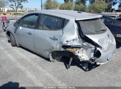 2016 NISSAN LEAF SL Silver  Electric 1N4BZ0CP9GC311495 photo #4