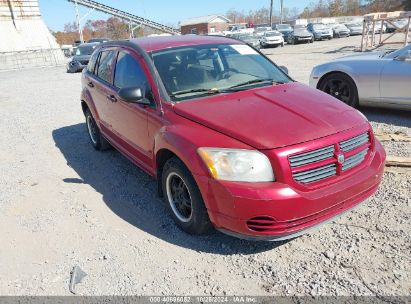 2009 DODGE CALIBER SE Burgundy  Gasoline 1B3HB28AX9D258961 photo #1