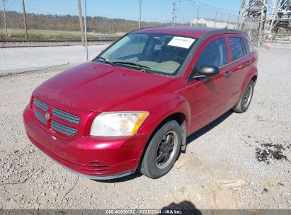 2009 DODGE CALIBER SE Burgundy  Gasoline 1B3HB28AX9D258961 photo #3