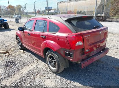 2009 DODGE CALIBER SE Burgundy  Gasoline 1B3HB28AX9D258961 photo #4