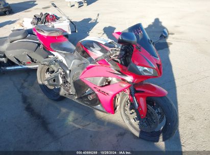 2009 HONDA CBR600 RR Red  Other JH2PC40199K200230 photo #1