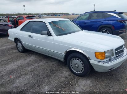 1990 MERCEDES-BENZ 560 SEC White  Gasoline WDBCA45E3LA557116 photo #1