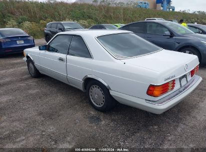 1990 MERCEDES-BENZ 560 SEC White  Gasoline WDBCA45E3LA557116 photo #4