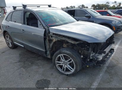 2013 AUDI Q5 2.0T PREMIUM Gray  Flexible Fuel WA1LFAFP7DA081353 photo #1