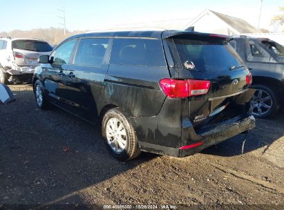 2017 KIA SEDONA LX Black  Gasoline KNDMB5C19H6237852 photo #4