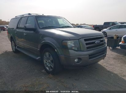 2010 FORD EXPEDITION EL LIMITED Gray  Flexible Fuel 1FMJK2A57AEB70862 photo #1