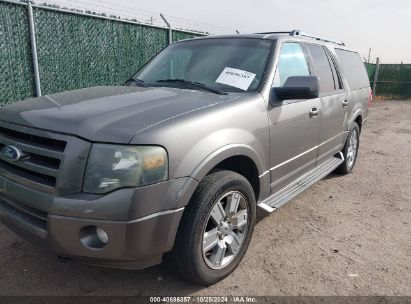 2010 FORD EXPEDITION EL LIMITED Gray  Flexible Fuel 1FMJK2A57AEB70862 photo #3