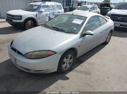 2000 MERCURY COUGAR V6 Silver  Gasoline 1ZWFT61L1Y5623888 photo #3