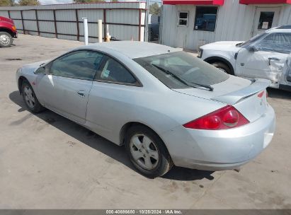 2000 MERCURY COUGAR V6 Silver  Gasoline 1ZWFT61L1Y5623888 photo #4