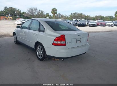 2005 VOLVO S40 T5 White  Gasoline YV1MS682752054602 photo #4