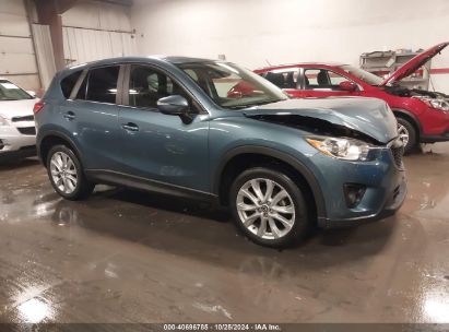 2015 MAZDA CX-5 GRAND TOURING Blue  Gasoline JM3KE4DY4F0503029 photo #1