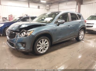 2015 MAZDA CX-5 GRAND TOURING Blue  Gasoline JM3KE4DY4F0503029 photo #3