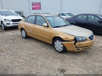 2004 HYUNDAI ELANTRA GLS/GT Beige  Gasoline KMHDN46D64U761954 photo #1