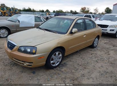 2004 HYUNDAI ELANTRA GLS/GT Beige  Gasoline KMHDN46D64U761954 photo #3