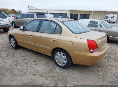 2004 HYUNDAI ELANTRA GLS/GT Beige  Gasoline KMHDN46D64U761954 photo #4