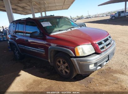 2004 ISUZU ASCENDER S Burgundy  Gasoline 4NUDT13S242102488 photo #1