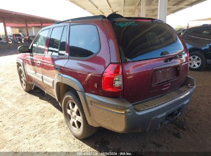 2004 ISUZU ASCENDER S Burgundy  Gasoline 4NUDT13S242102488 photo #4