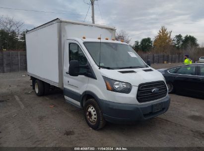 2018 FORD TRANSIT-350 CAB White  Gasoline 1FDBF8ZMXJKA90481 photo #1