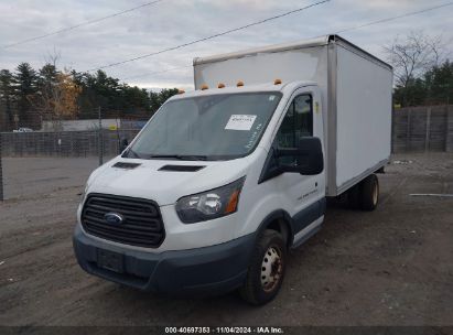 2018 FORD TRANSIT-350 CAB White  Gasoline 1FDBF8ZMXJKA90481 photo #3