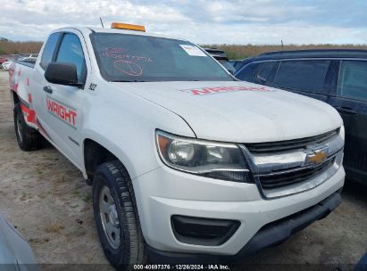 2019 CHEVROLET COLORADO WT White  Gasoline 1GCHSBEA0K1171256 photo #1