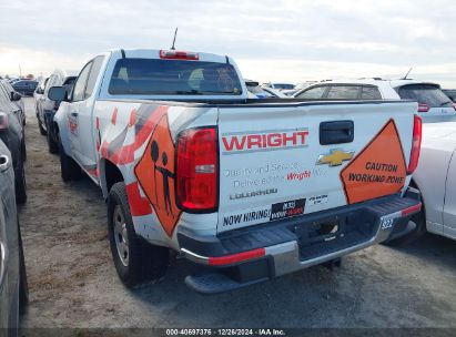 2019 CHEVROLET COLORADO WT White  Gasoline 1GCHSBEA0K1171256 photo #4