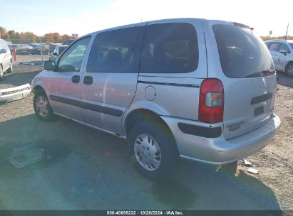 2003 CHEVROLET VENTURE VALUE VAN Silver  Gasoline 1GNDU23E23D201220 photo #4