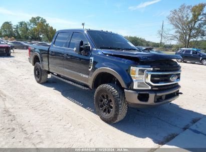 2022 FORD F-250 KING RANCH Dark Blue  Diesel 1FT8W2BT0NEE96979 photo #1