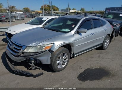 2013 HONDA CROSSTOUR EX-L Silver  Gasoline 5J6TF3H50DL002343 photo #3