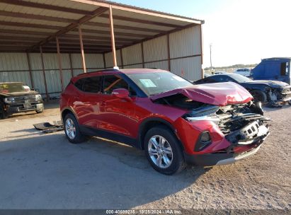 2020 CHEVROLET BLAZER FWD 3LT Red  Gasoline 3GNKBDRS0LS663250 photo #1