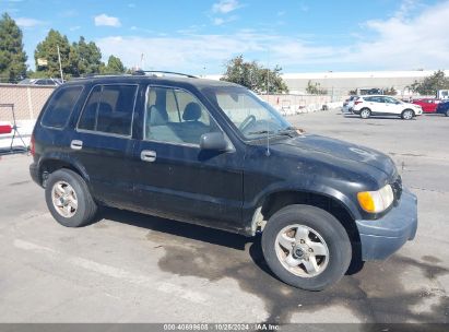 2001 KIA SPORTAGE EX/LIMITED Black  Gasoline KNDJB723215052880 photo #1