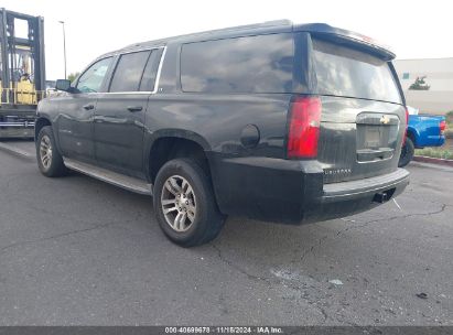 2015 CHEVROLET SUBURBAN 1500 LT Black  Gasoline 1GNSCJKC2FR615027 photo #4