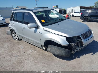 2007 SUZUKI GRAND VITARA LUXURY Silver  Gasoline JS3TE947574200466 photo #1