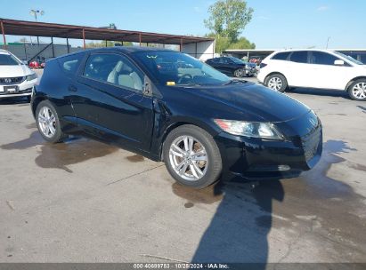 2011 HONDA CR-Z Black  Hybrid JHMZF1D40BS009134 photo #1