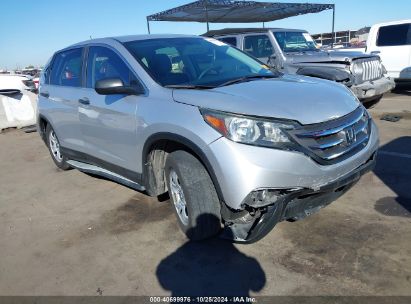 2014 HONDA CR-V LX Silver  Gasoline 2HKRM3H35EH540725 photo #1