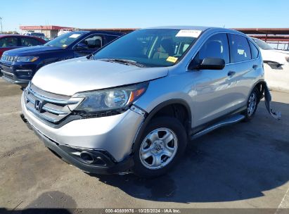 2014 HONDA CR-V LX Silver  Gasoline 2HKRM3H35EH540725 photo #3