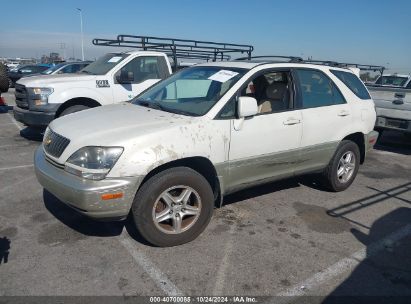 2000 LEXUS RX 300 White  Gasoline JT6HF10U7Y0161328 photo #3